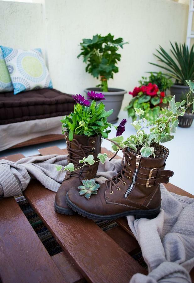 Inspiration Guestroom With Amazing Roof Garden Athen Exterior foto
