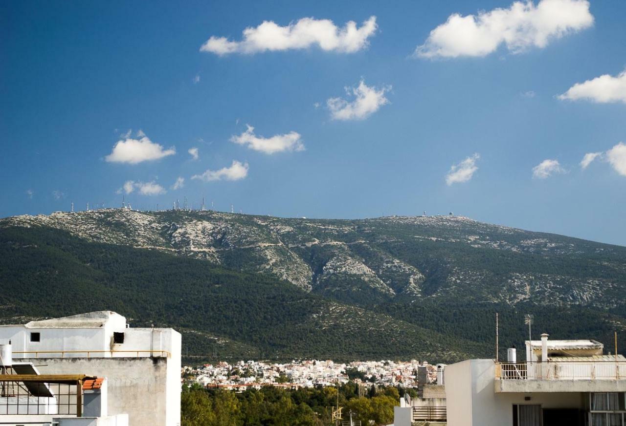 Inspiration Guestroom With Amazing Roof Garden Athen Exterior foto